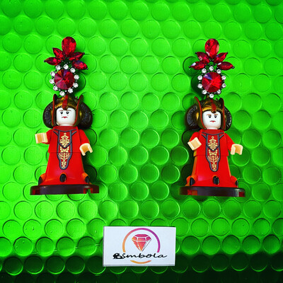Pendientes juguete toy earrings Pendientes princesa Pendientes reina Pendientes Star Earrings Queen earrings princess earrings 