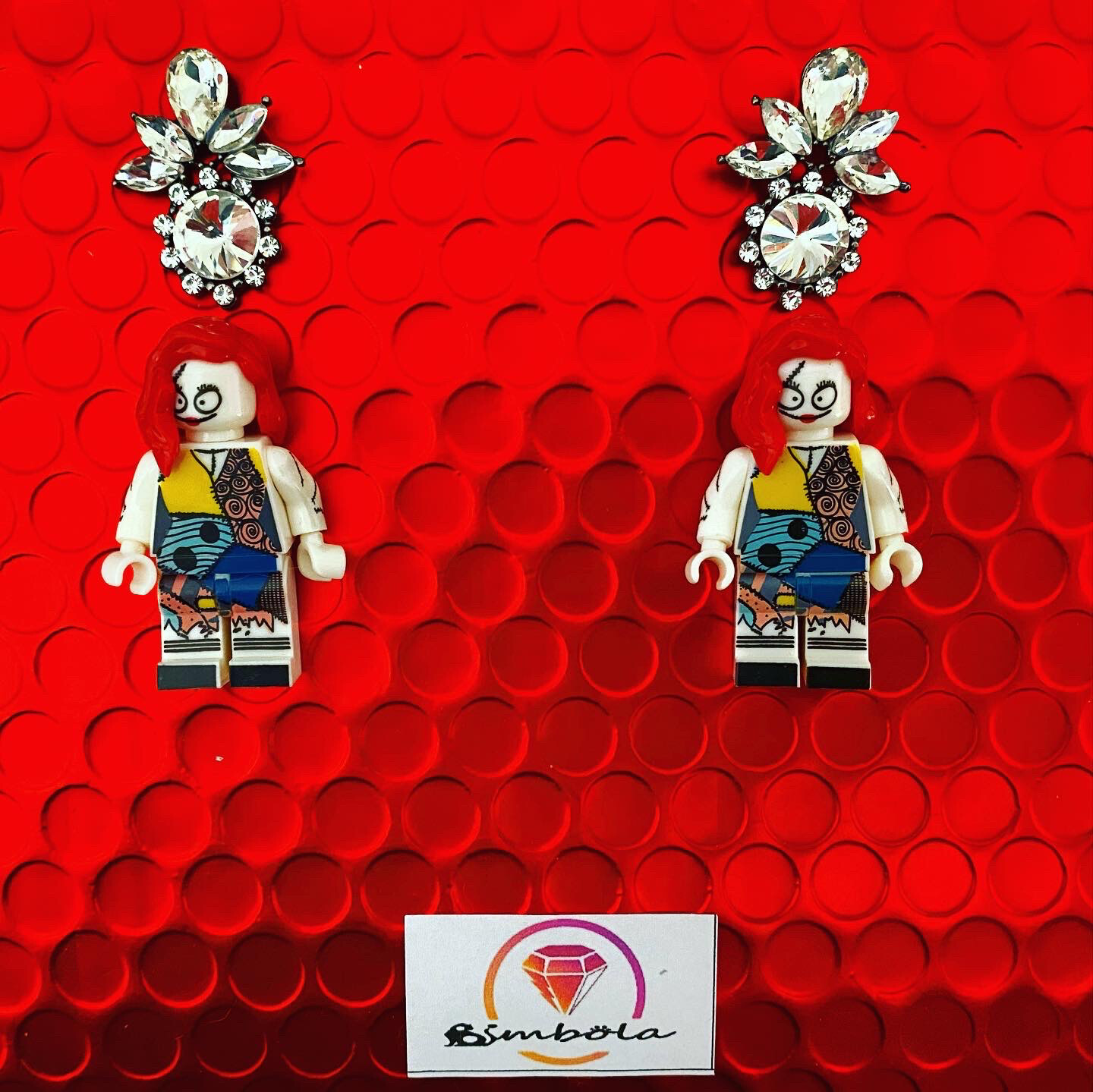 Pendientes Juguete toy earrings pendientes Sally earrings pesadilla antes de navidad nightmare before Christmas earrings 