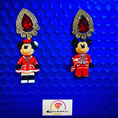Pendientes Juguete toy earrings mouse earrings pendientes ratón 