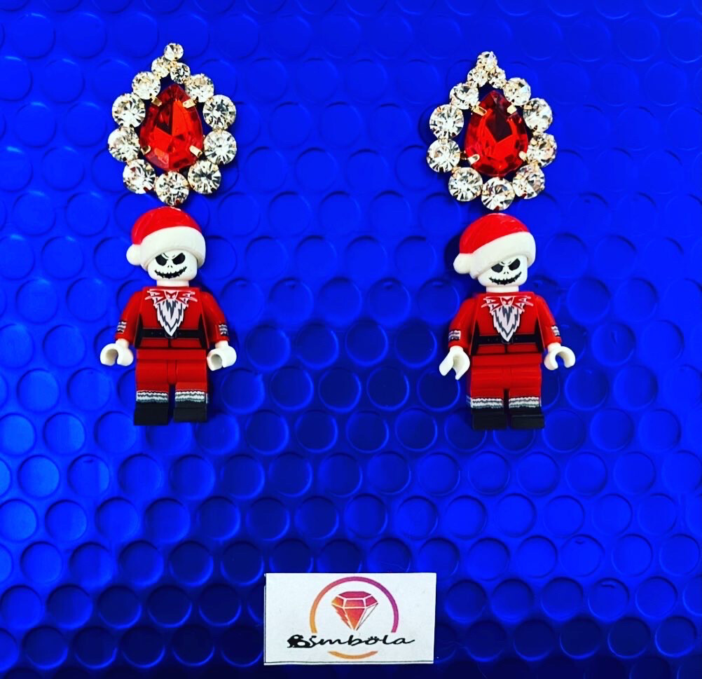 Pendientes Juguete toy earrings pendientes Navidad Jack nightmare before Christmas earrings