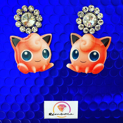 PENDIENTES POKEM CARTOON EARRINGS FUNNY EARRINGS VIDEOJUEGO