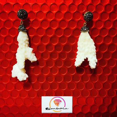 PENDIENTES LUXURY PENDIENTES CORAL earrings  