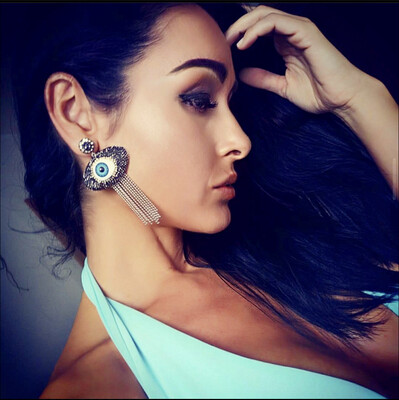 Pendientes ojos luxury eyes earrings pendientes elegantes