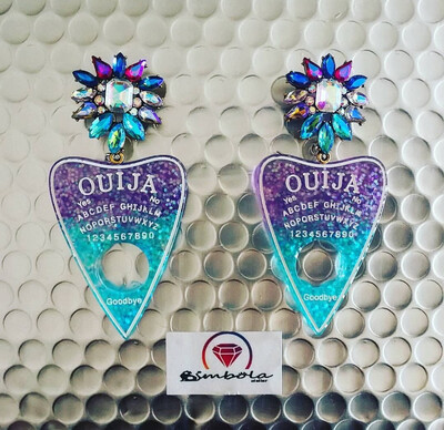 Pendientes Ouija multicolor