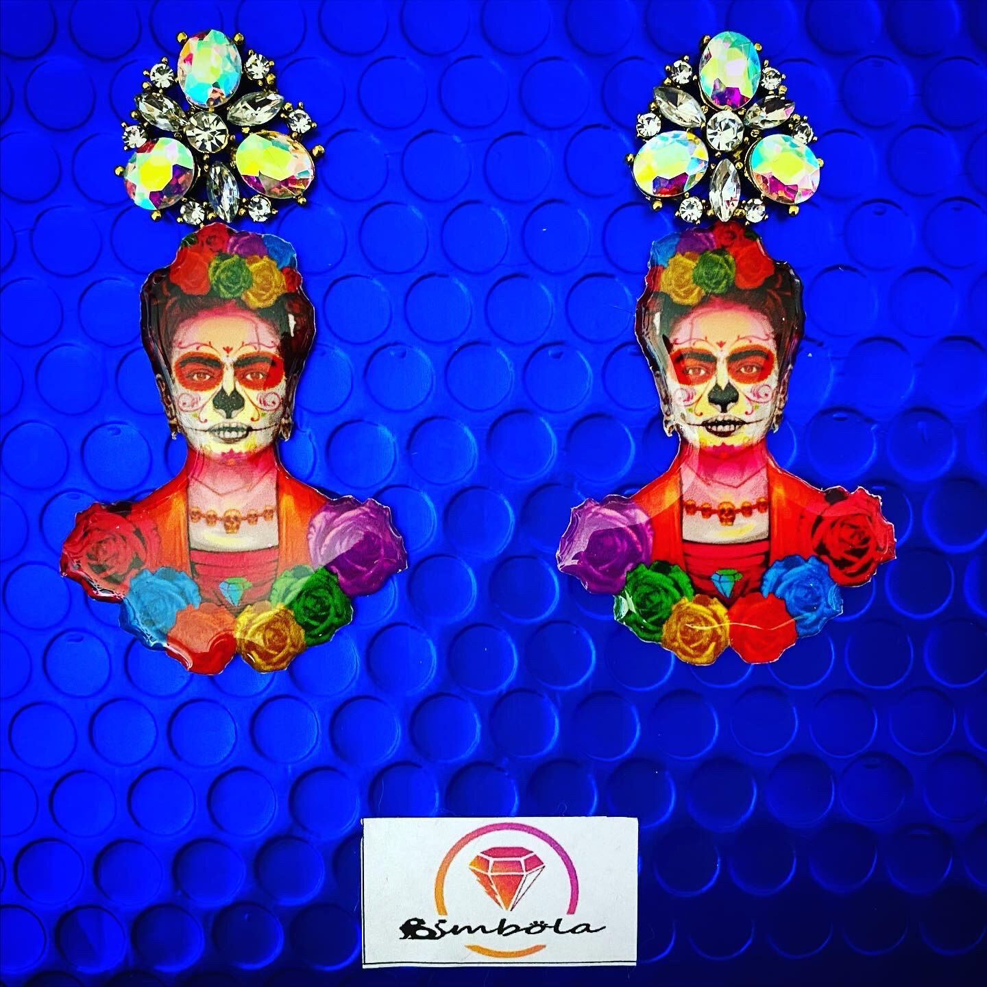 PENDIENTES FRIDA EARRINGS FUNNY EARRINGS HANDMADE EARRINGS DIBUJOS ANIMADOS FRIDA KALHO EARRINGS pendientes Katrina earrings