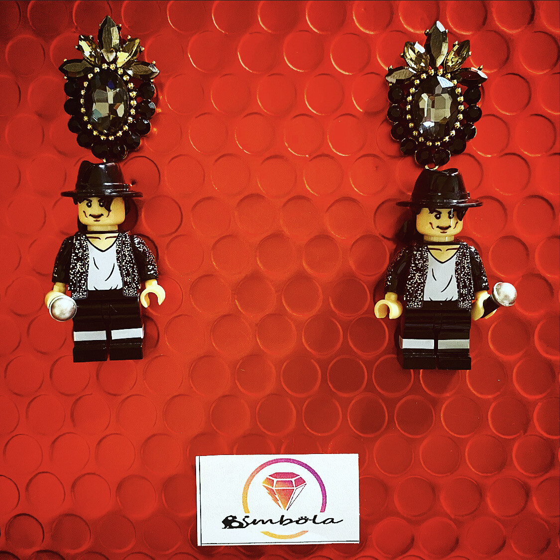 Pendientes Juguete toy earrings Michael Jackson 