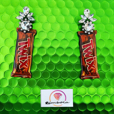PENDIENTES EXCLUSIVOS  EARRINGS FUNNY EARRINGS HANDMADE EARRINGS 