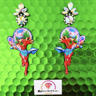 PENDIENTES CABALLEROS PENDIENTES ZODIACO PENDIENTES ANDROMEDA EARRINGS CARTOON EARRINGS PENDIENTES DIBUJOS ANIMADOS ANIME MANGA