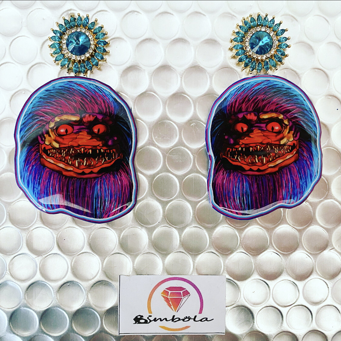 PENDIENTES CRITTER EARRINGS PENDIENTES FUNNY HALLOWEEN EARRINGS EXCLUSIVE DESIGN ENTE SHOP 