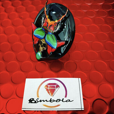 ANILLO ESCARABAJO EGIPCIO RING ADJUSTABLE RING CARTOON RING GIRL RING EXCLUSIVE DESIGN ENTE SHOP