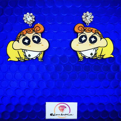 PENDIENTES HIMAW CARTOON EARRINGS PENDIENTES DIBUJOS ANIMADOS ANIME MANGA SIN 