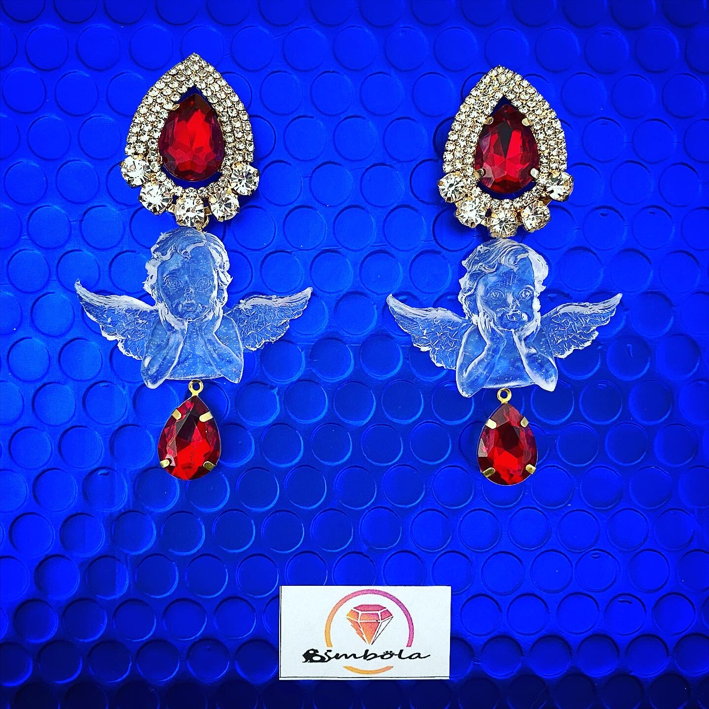 Pendientes ángeles ángel earrings angel 