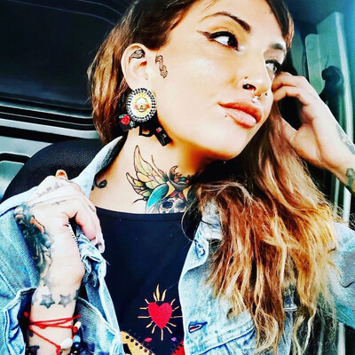 Pendientes pistolas negras Guns &amp; Roses earrings pendientes rockeros 