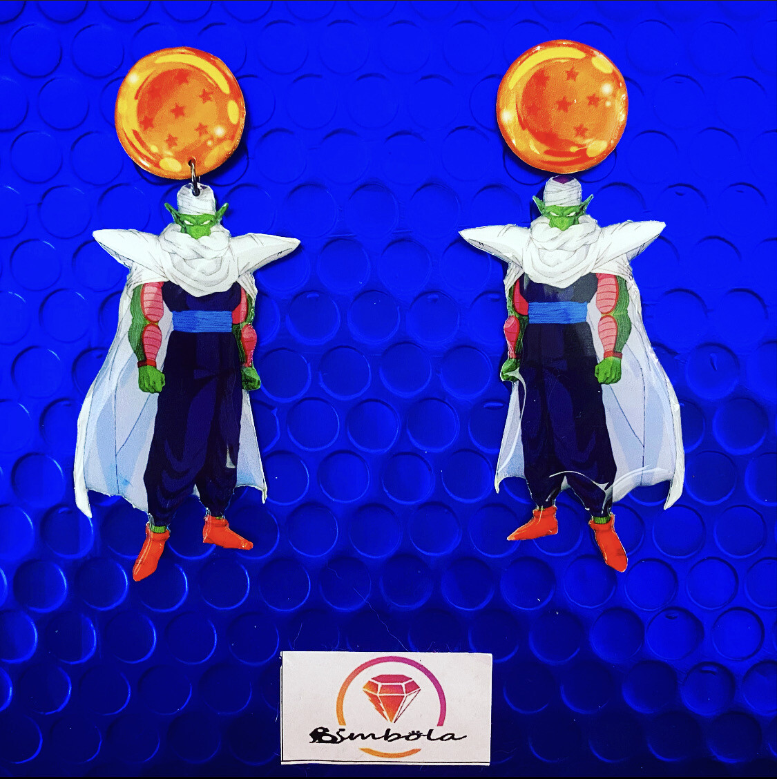PENDIENTES PICCO CARTOON EARRINGS DIBUJOS ANIMADOS ANIME MANGA PENDIENTES BOLA PENDIENTES DRAGÓN DRAGON EARRINGS BALL EARRINGS
