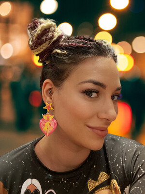 PENDIENTES SAILOR PENDIENTES LUNA MOON EARRINGS ANIME MANGA PENDIENTES GUERRERO