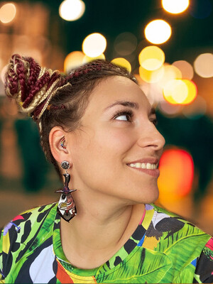 PENDIENTES ALCALDE MAYOR EARRINGS WOMAN EARRINGS HANDMADE FREAK VILLAIN PESADILLA ANTES DE NAVIDAD