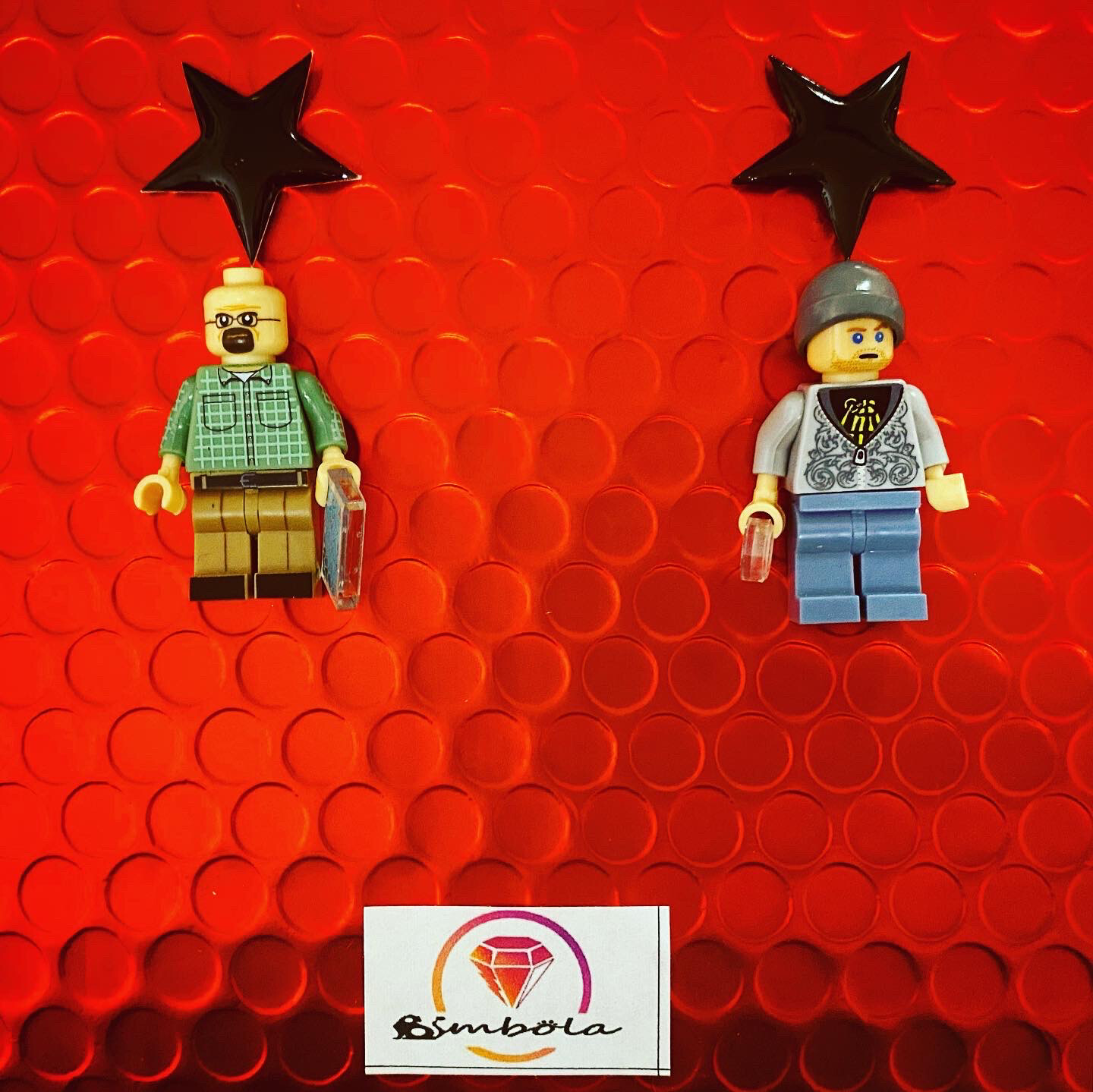 Pendientes Breaking earrings toy earrings doll earring funny earrings pendientes largos pendientes 3D earrings Heisenberg earrings
