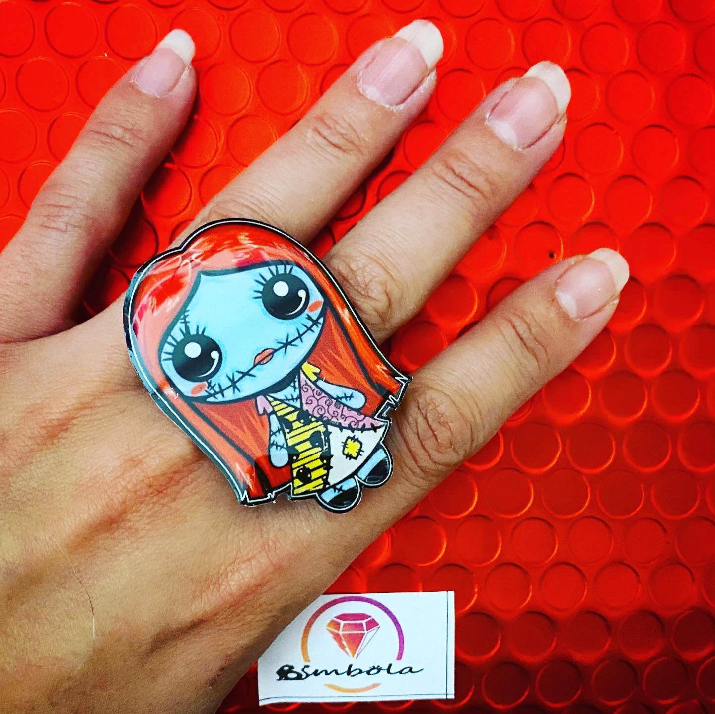 ANILLO SALLY RING ROSE RING CARTOON RING ADJUSTABLE RING NIGHTMARE BEFORE CHRISTMAS RING JACK pesadilla antes de navidad 