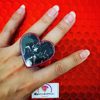ANILLO DRACULA RING DRÁCULA RING CARTOON RING ADJUSTABLE RING 