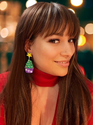 Pendientes Mouse earrings Freak earrings Christmas earrings Pendientes Navidad Pendientes Smoothie earrings 
