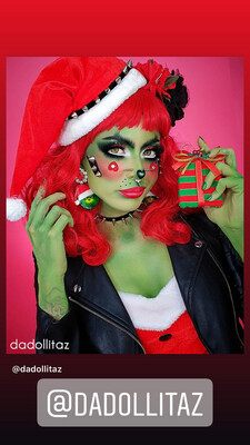 Pendientes Grinch earrings Freak earrings Christmas earrings pendientes navidad