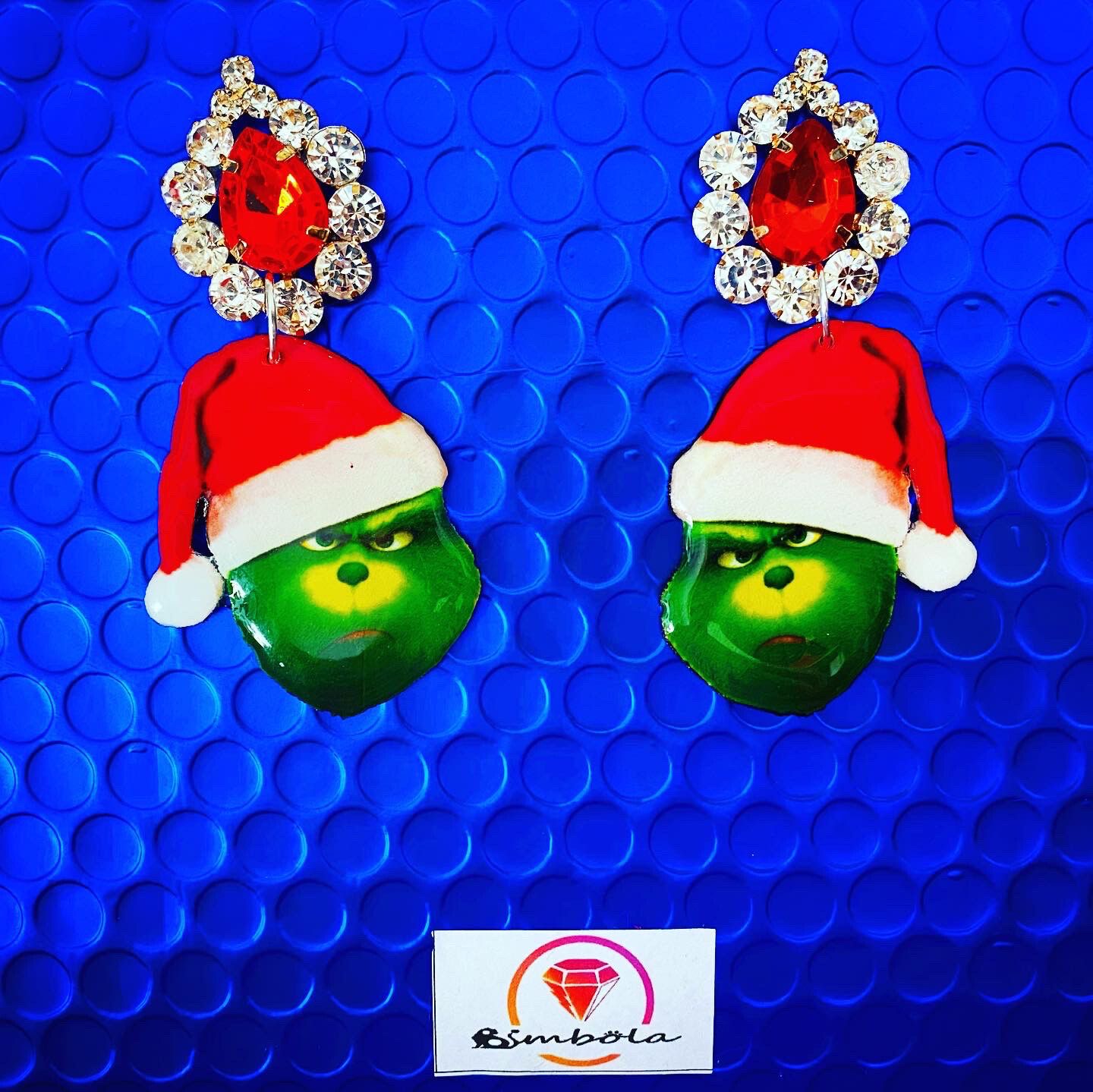Pendientes Grinch earrings Freak earrings Christmas earrings pendientes navidad