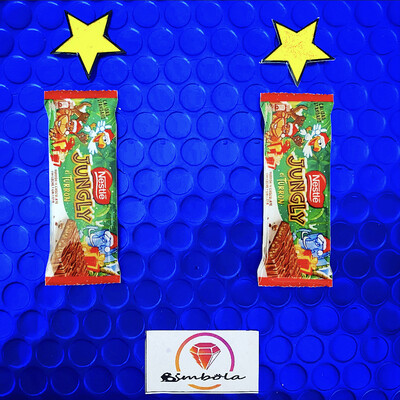 PENDIENTES TURRÓN CHOCOLATE JUNGLY EXCLUSIVOS  EARRINGS FUNNY EARRINGS HANDMADE EARRINGS 
