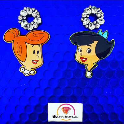 PENDIENTES PICAPIE PENDIENTES BET PENDIENTES VILM CARTOON EARRINGS DIBUJOS ANIMADOS 