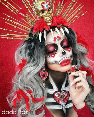 PENDIENTES BE MINE EARRINGS HANDMADE CORAZON CORAZÓN