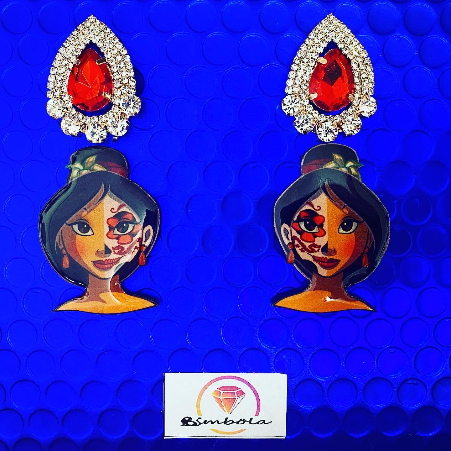 PENDIENTES MULÁN CARTOON EARRINGS DIBUJOS ANIMADOS 