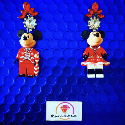 Pendientes Juguete toy earrings mouse earrings pendientes ratón 