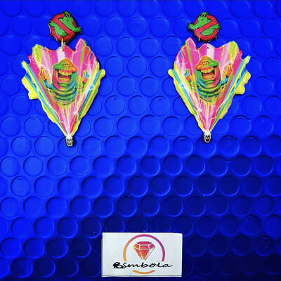 PENDIENTES MOQUETE PENDIENTES FANTASMAS Ghost earrings