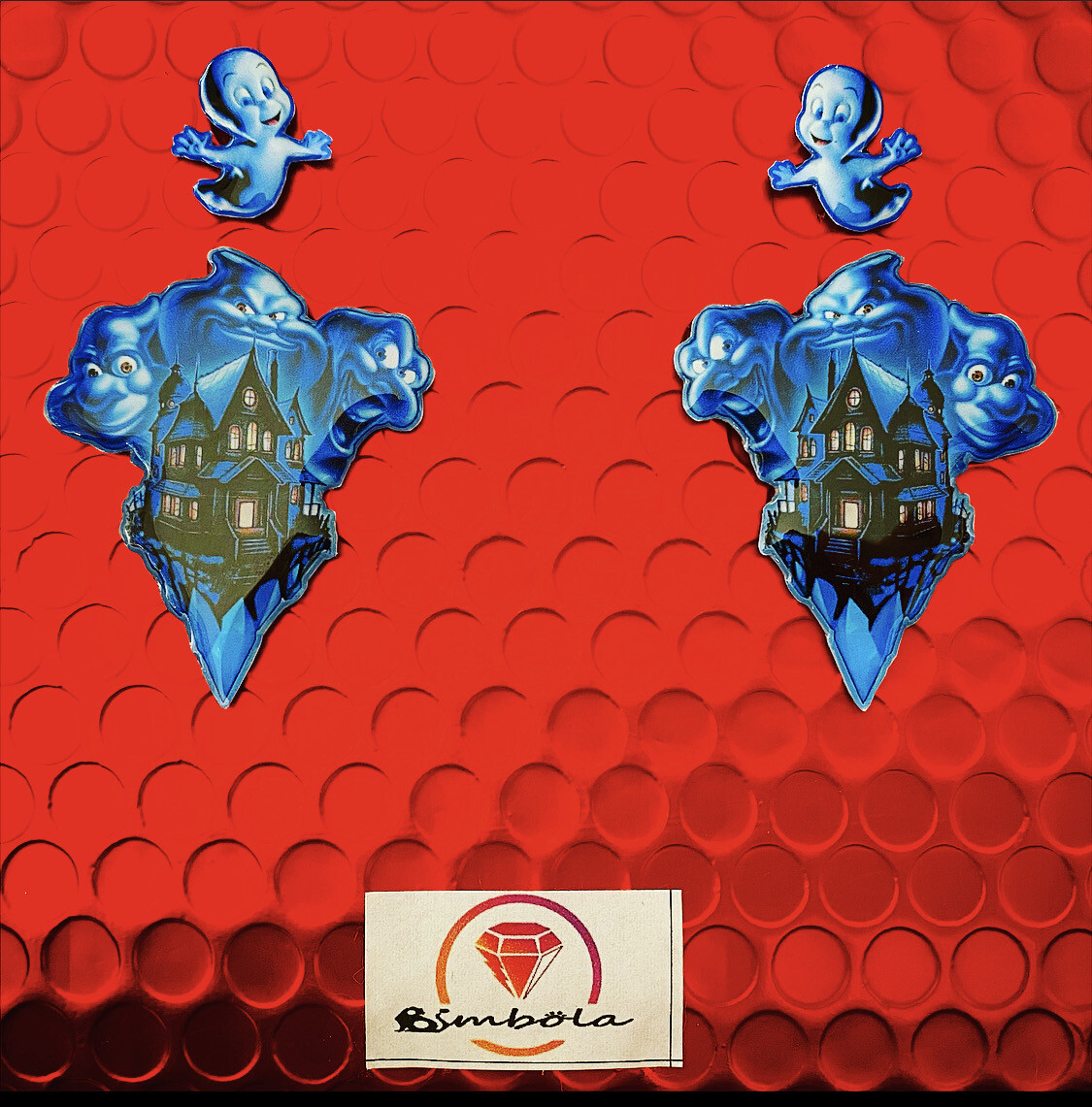 Pendientes fantasmas ghost Earrings Halloween earrings