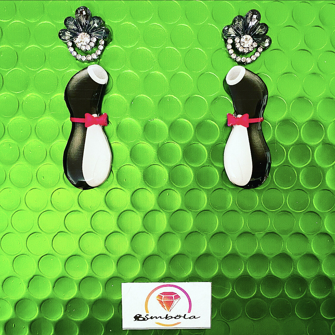 Pendientes Satisfyer penguin earrings pingüino 