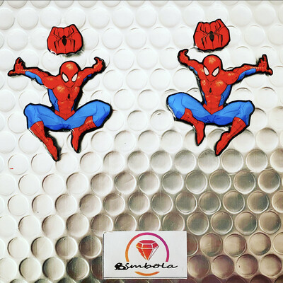Pendientes hombre araña pendientes spider earrings man earrings Cómic cartoon earrings