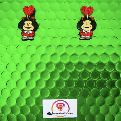 Pendientes Mafalda earrings Bimbolitos