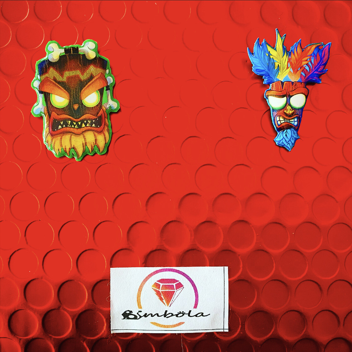 Pendientes Uka Aku Crash earrings Bimbolitos