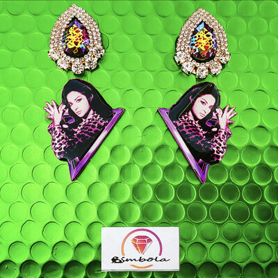 Pendientes Lola Flores earrings funny earrings