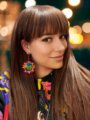 PENDIENTES MUJER MARAVILLA PENDIENTES WONDER PENDIENTES WOMAN EARRINGS METACRILATO