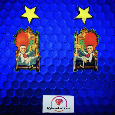 PENDIENTES Rumpel pendientes shre pendientes dibujos animados freak Earrings