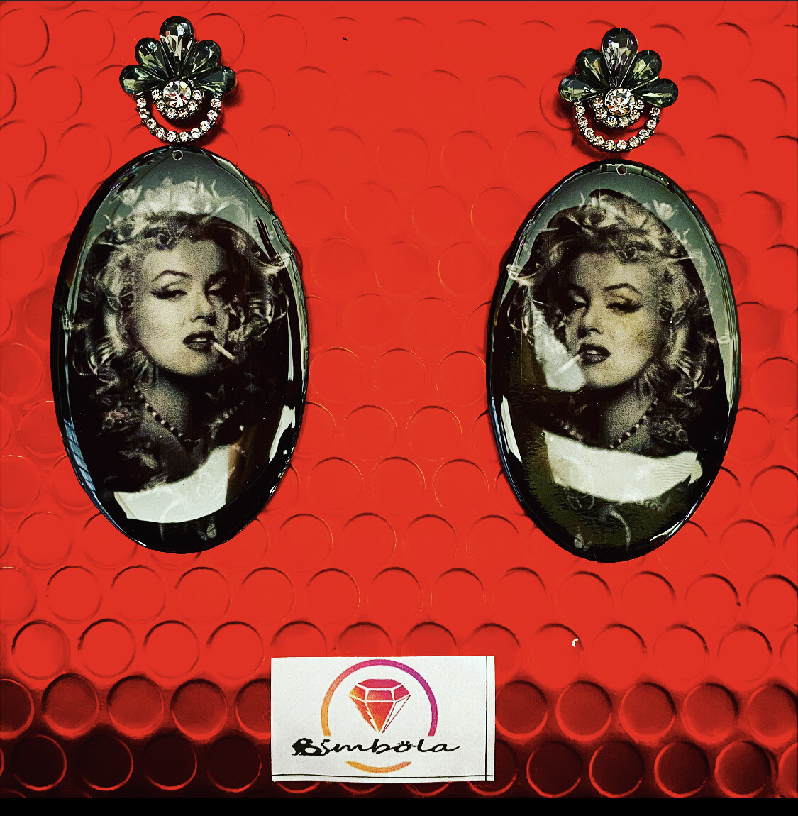 PENDIENTES MARILYN EARRINGS HANDMADE EARRINGS 