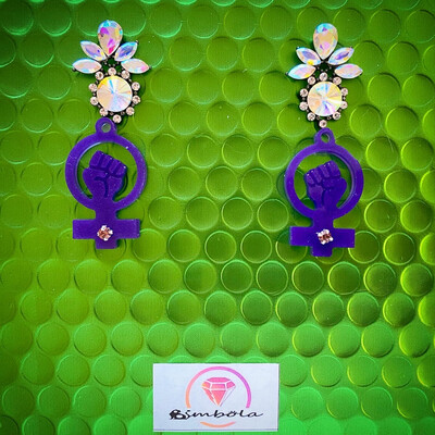 Pendientes Feministas pendientes puño 8M feminist earrings PENDIENTES SOLIDARIOS ANABELLA