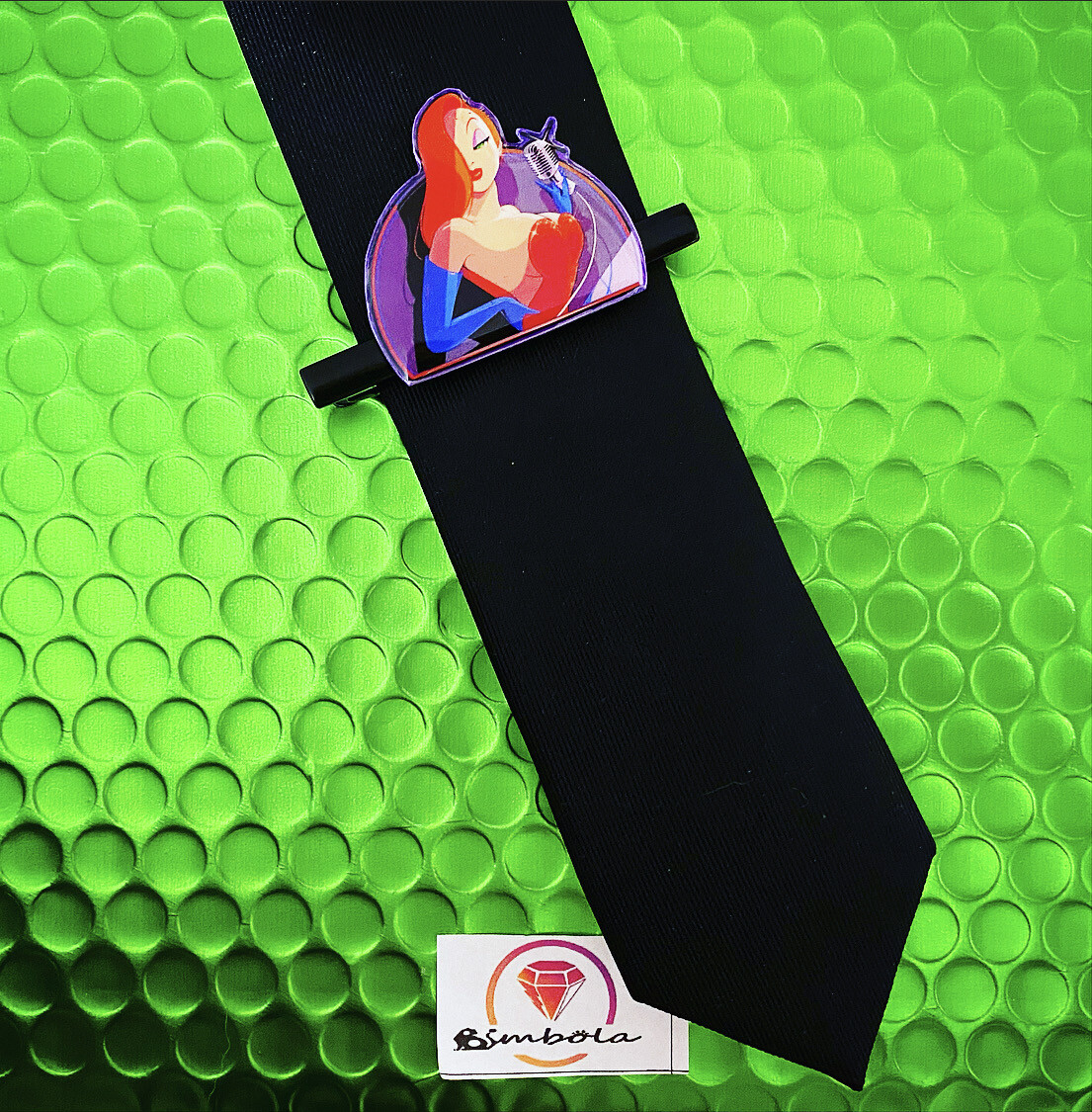 PISACORBATAS RABBIT CLIP ADORNO CORBATA HOMBRE PASADOR DE CORBATA JESSICA   