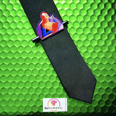 PISACORBATAS RABBIT CLIP ADORNO CORBATA HOMBRE PASADOR DE CORBATA JESSICA   