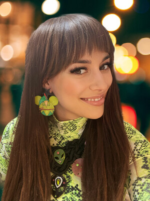 Pendientes Campanil Tinkerbell earrings pendientes Peter earrings