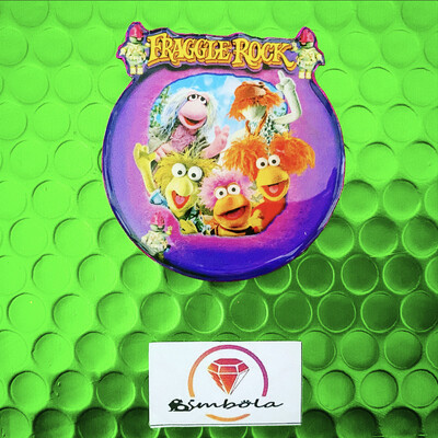 MAXIPIN Fragg Rock Pin broche cartón brooch