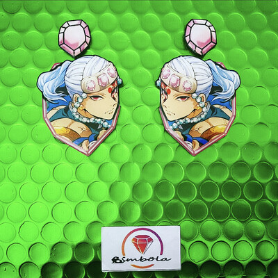 Pendientes Tenge manga anime pendientes reversibles pendientes Jujut Kaise