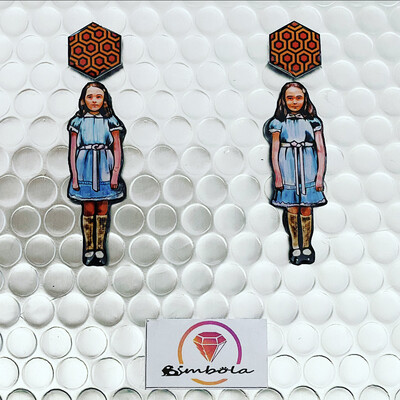 PENDIENTES GEMELAS TWINS EARRINGS PENDIENTES RESPLANDOR SHINNING EARRINGS EXCLUSIVE DESIGN ENTE SHOP