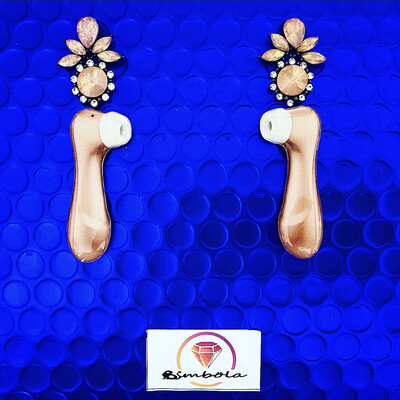 Pendientes Satisfyer penguin earrings pendientes pingüino 