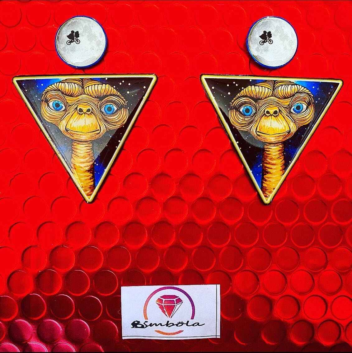 Pendientes ET Pendientes extraterrestre alíen Earrings pendientes DESIGN ENTE SHOP 